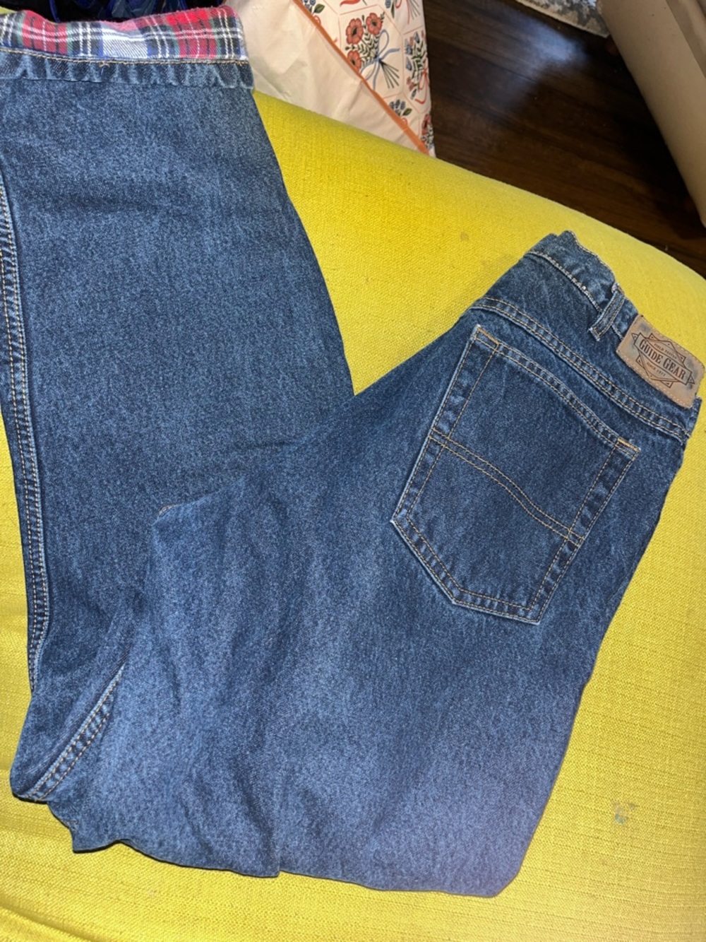 Field tested guide gear flannel lined jeans